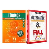Mozaik 8.Sınıf Türkçe ve Full Matematik Soru Bankası Seti 2 Kitap