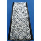 Mozaik Desen Duck Kumaş Runner / Masa Örtüsü – 142x40 cm - 142 x 40 cm - Çok Renkli