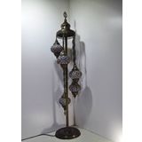 Mozaik Lambader,Otantik Lambas,Dekoratif Köşe Lambası 5 Lİ Mozaik Gece Lambası Model 14