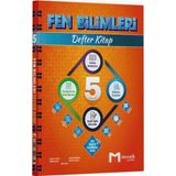 Mozaik Yayınları 5. Sınıf 2025 Fen Bilimleri Defter Kitap