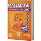 Mozaik Yayınları 5. Sınıf 2025 Matematik Soru Bankası