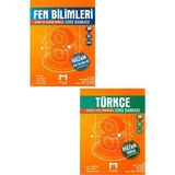 Mozaik Yayınları 8.Sınıf Fen Bilimleri Soru Bankası + 8.Sınıf Türkçe Soru Bankası