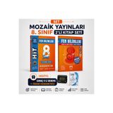 Mozaik Yayınları 8.Sınıf Fen Bilimleri Soru bankası ve HİT deneme seti 2026(kronometre ve sonuç 5li deneme hediye)
