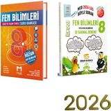 Mozaik Yayınları 8.sınıf Fen Bilimleri Soru Bankası ve Sinan Kuzucuyayınları Ilk Doz Fen Deneme Seti