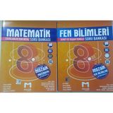 Mozaik Yayınları 8. Sınıf Fen Bilimleri+Matematik Lgs 2026 Soru Bankası