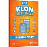 Mozaik Yayınları 8. Sınıf LGS Fen Bilimleri Klon 13 Deneme Sınavı