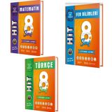 Mozaik Yayınları 8. Sınıf LGS HİT 32Li Türkçe Matematik Fen Bilimleri HİT 32Li deneme Seti 3 Kitap