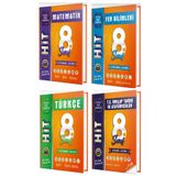 Mozaik Yayınları 8. Sınıf LGS HİT 32Li Türkçe Matematik Fen Bilimleri İnkılap Tarihi HİT 32 deneme (Haftalık Tarama) Seti 4 Kitap