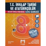 Mozaik Yayınları 8.Sınıf LGS İnkılap Tarihi Soru Bankası Yeni Nesil Sorular 519 Sayfa