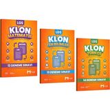 Mozaik Yayınları 8. Sınıf Lgs Matematik Fen Bilimleri Türkçe 40'lı Klon Branş Deneme Seti 3 Kitap
