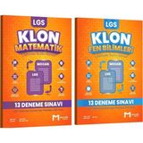 Mozaik Yayınları 8. Sınıf Lgs Matematik ve Fen Bilimleri 26'lı Klon Branş Deneme Seti 2 Kitap