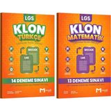 Mozaik Yayınları 8. Sınıf Lgs Türkçe ve Matematik 27'li Klon Deneme Seti