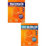 Mozaik Yayınları 8. Sınıf Matematik ve Fen Bilimleri Soru Bankası 2'Li Set