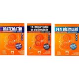 Mozaik Yayınları 8. Sınıf Soru Bankası Matematik & Inkılap & Fen
