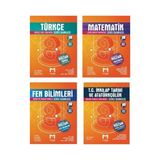 Mozaik Yayınları 8. Sınıf Soru Bankası Seti Türkçe, Matematik, Fen Bilimleri, Hedef Yaş Grubu 8