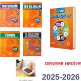 Mozaik Yayınları 8.sınıf Türkçe Matematik Fen Inkılap ve Paragraf Kurumsal Deneme ve Priz Telefon Tutucu Hediye