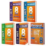 Mozaik Yayınları 8. Sınıf &üm Dersler LGS HİT 32Li Türkçe Matematik Fen Bilimleri İnkılap Tarihi Paragraf HİT 32 deneme (Haftalık Tarama) Seti 5 Kitap