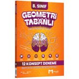 Mozaik Yayınları LGS 8. Sınıf Geometri Tabanlı 12 Konsept Deneme