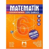 Mozaik Yayınları Mozaik 6. Sınıf Matematik Soru Bankası Mesleki Hazırlık Kitabı 1000 Sayfa Türkçe