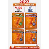 Mozaik Yayınları Mozaik 7.Sınıf 2027 Matematik-Türkçe-Fen-Sosyal %100 Yeni Müfredat Bağlam Temelli Soru Bankası Seti