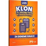 Mozaik Yayınları (Sınıf: 8) Lgs T.C. İnkılap Tarihi ve Atatürkçülük Klon 24 Deneme - Yasin Altıntaş