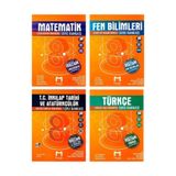 Mozaik Yayınları Sonsuz Enerji 8. Sınıf Matematik - Fen Bilimleri - Türkçe - Tc. Inkılap Tarihi Soru Bankası 4'lü Set