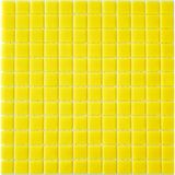 MozaiKristaL Mutfak, Banyo, Havuz ve Tüm Yüzeyleri İçin Cam Mozaik. Cam Ölçüsü: 5 Mm. File Ölçüsü: 31.5X31.5 Cm. Renk: Civciv Sarısı (1 Koli=10 File Karo=1m2 Fiyatıdır) - 31,5 x 31,5 cm