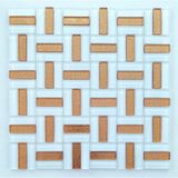 MozaiKristaL Mutfak, Banyo, Havuz, Zemin, Duvar ve Tüm Yüzeyleri Için Kristal Mozaik. Cam Ebatı: 15X48 Mm. File Ölçüsü: 30X30CM. (1 Kutu=1m2 Fiyatıdır )