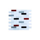 MozaiKristaL Mutfak tezgah arası 23x73x4 mm Kristal Cam Mozaik. ( 1 Kutu = 1 m2 Fiyatıdır )