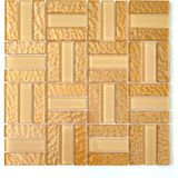 MozaiKristaL Mutfak Tezgah Arası ve Iç Dekorasyon Için Kristal Cam Mozaik. Renk: Krem Bej. Cam Ölçüleri: 23X73 Mm. File Ölçüsü: 30X30 Cm. ( 1 Koli=11 File Karo=1 M2 Fiyatıdır )