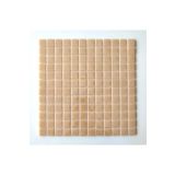 MozaiKristaL Mutfak tezgah arası ve tüm yüzeyler için 25x25x5 mm Bej Cam Mozaik. (1 Koli=10 Karo=1 m2 Fiyatıdır)