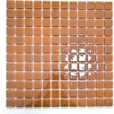 MozaiKristaL Tüm Yüzeyler Için 2,5x2,5cm. Sütlü Kahve, 31,5X31,5CM. Fileli Cam Mozaik. (10 File=1 M2 Fiyatı ) - Mozaik ölçüleri: 2,5x2,5cm. -File Karo Ölçüsü: 31,5x31,5cm. - Açık Kahverengi