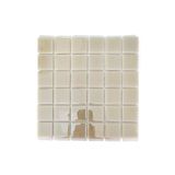 MozaiKristaL Tüm Yüzeyler Için 50x50mm. Bej, 31.5x31.5cm. Fileli Cam Mozaik. ( 1 M2 Fiyatıdır. )