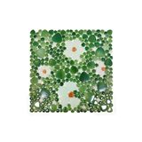 MozaiKristaL Tüm yüzeyler için Çiçek desenli, 31,5X31,5cm. Fileli Cam Mozaik (5 file Karo=0.5m2 Fiyatıdır)