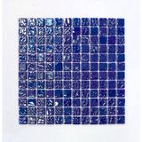 MozaiKristaL Yapıların Tüm Yüzeylerinde Kullanılabilir, Dayanıklı, Dekoratif, Estetik ve Şık Cam Mozaik. Cam Ölçüsü: 25X25 Mm. File Ölçüsü: 31.5X31.5 Cm. ( 1 Koli = 10 File = 1 m2 Fiyatıdır ) - Mavi Lüsterli