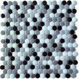 MozaiKristaL Yaşam Alanlarının Tüm Yüzeyleri Için Cam Mozaik. Cam Ölçüsü: 22 Ø Mm. File Ölçüsü: 31.5X31.5 Cm. Renk: Beyaz-Siyah-Füme-Gri Mix. (1 Koli=1 File Karo=1 M2 Fiyatıdır) - Cam ölçüsü: 22mm Ø - File Ölçüsü: 31,5 x 31,5 cm
