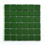 MozaiKristaL Yaşam Alanlarının Tüm Yüzeyleri İçin Cam Mozaik. Cam Ölçüsü: 50X50 Mm. File Ölçüsü: 31.5X31.5 Cm. ( 1 Koli = 1 m2 fiyatıdır ) - Yeşil