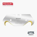 Mozart Blades 90110.065 51 Mm Tin Kaplama Kanca Bıçak 10'Lu Yedek Bıçak