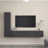 Mozide Grey Antrasit Tv Ünitesi