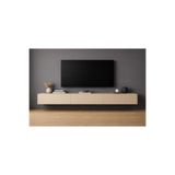 Mozide MDF Vetro Plus TV Ünitesi 200 cm - Kum Beji