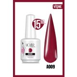 Mozıur A009 Kırmızı Uv Led Kalıcı 15 ml Oje