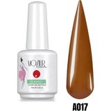 Mozıur A017 Kahverengi Uv Led Kalıcı 15 ml Oje