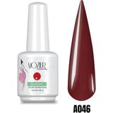 Mozıur A046 Kırmızı Uv Led Kalıcı 15 ml Oje