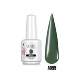 Mozıur A055 Yeşil Uv Led Kalıcı 15 ml Oje