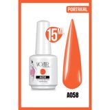 Mozıur A058 Turuncu Uv Led Kalıcı 15 ml Oje