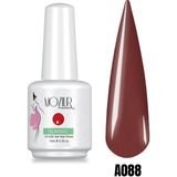 Mozıur A088 Kahverengi Uv Led Kalıcı 15 ml Oje