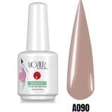 Mozıur A090 Kahverengi Uv Led Kalıcı 15 ml Oje