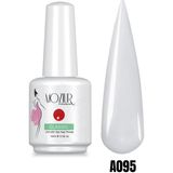 MOZIUR A095 (french Rakı Beyazı) Uv Led Kalıcı Oje 15 Ml Ana Renkler