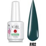 Mozıur A102 Yeşil Uv Led Kalıcı 15 ml Oje