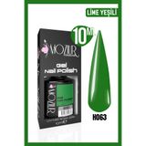 Mozıur H063 Yeşil Uv Led Kalıcı 10 ml Oje